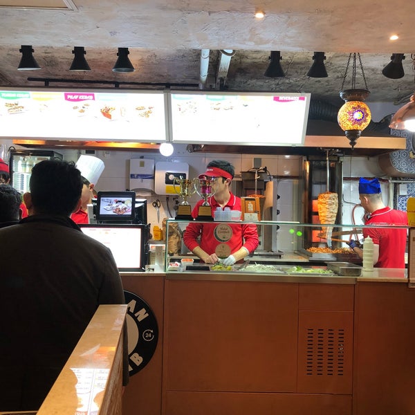 Photo taken at Sultan Kebab Halal Food by Justin S. on 1/20/2018