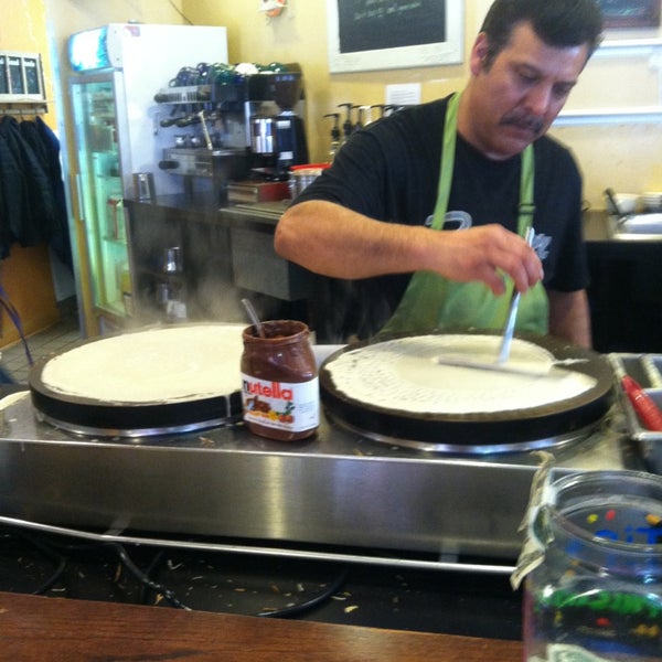 Photo taken at Crepes n&#39; Crepes by Curtis S. on 3/22/2013