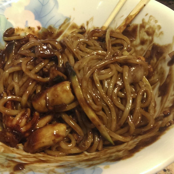 If you're still searching for good jajangmyun in Atlanta, get it here! The black bean sauce is soo good, you will want to eat the remaining sauce with the rice! with seafood bits and cucumbers too!