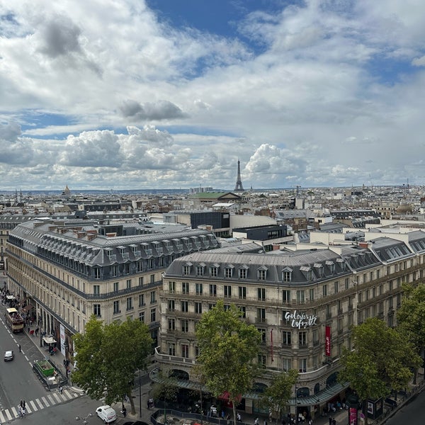 Photo taken at Terrasse des Galeries Lafayette by Joel S. on 8/28/2023