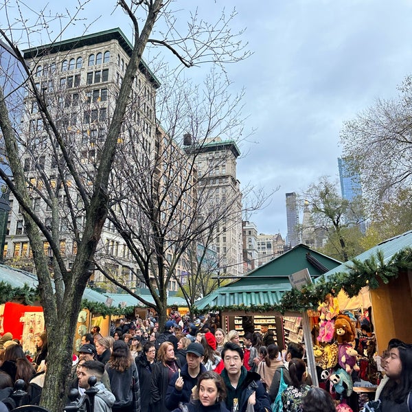 Photo taken at Union Square Holiday Market by Joel S. on 12/3/2022