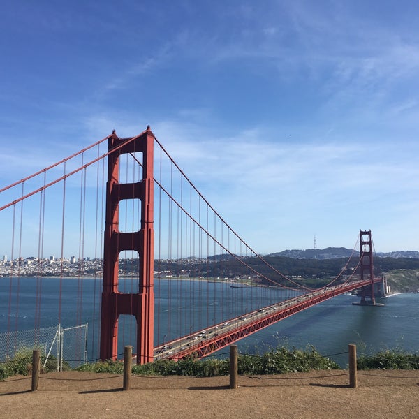 Photo taken at Golden Gate Bridge by Bong Ki K. on 4/18/2016