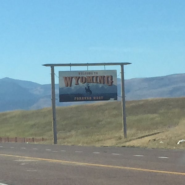 Photo taken at Wyoming/Montana Border by Ericka C. on 9/22/2015