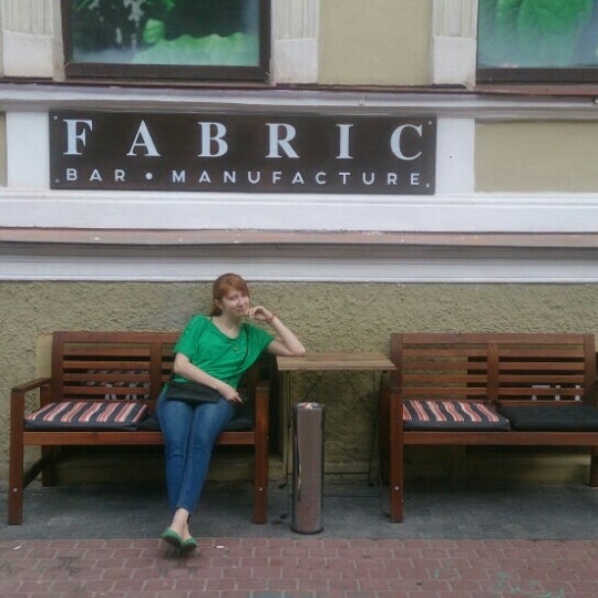 7/20/2015にAsya D.がFabric Bar Manufactureで撮った写真