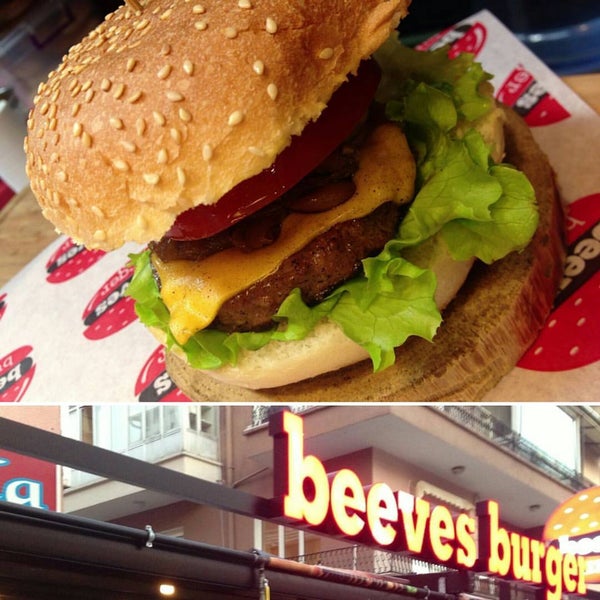 1/24/2016 tarihinde İbrahim B.ziyaretçi tarafından Beeves Burger'de çekilen fotoğraf