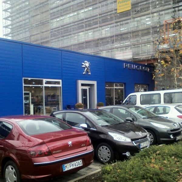 Peugeot Bayern Auto Dealership In Munchen