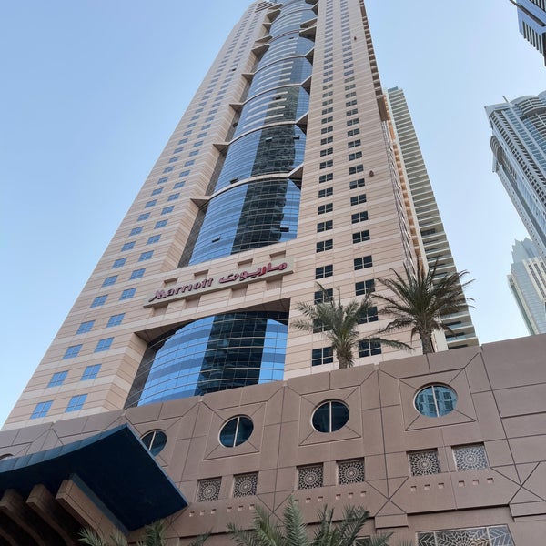 Photo taken at Dubai Marriott Harbour Hotel &amp; Suites by Gordon P. on 3/18/2021