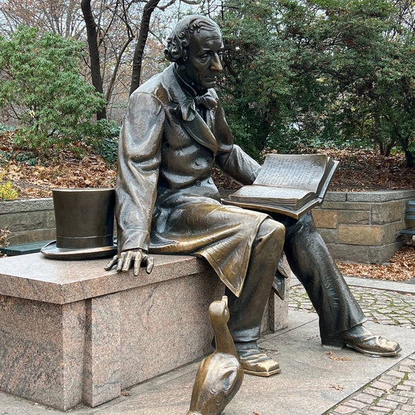 The Hans Christian Andersen Statue, Central Park, NYC