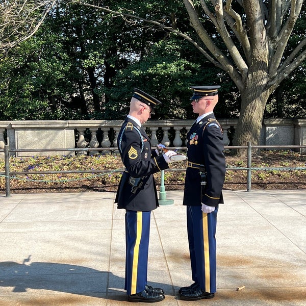 Photo taken at Tomb of the Unknown Soldier by Gordon P. on 3/5/2022