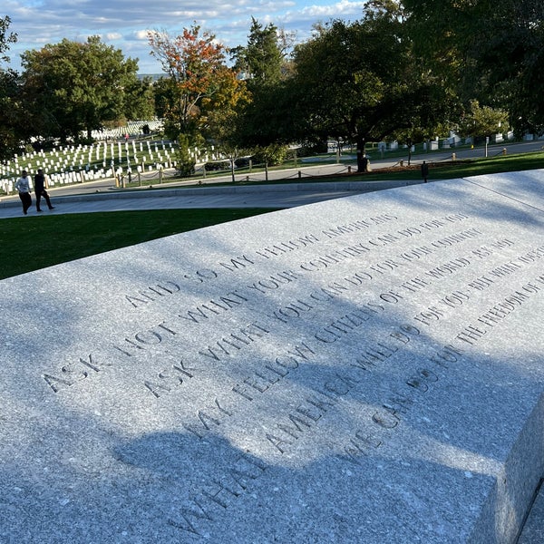 Photo taken at Arlington National Cemetery by Gordon P. on 10/18/2022