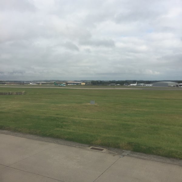 Photo taken at Aberdeen International Airport (ABZ) by Gordon P. on 8/19/2016