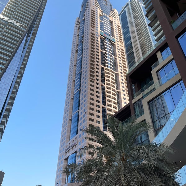 Photo taken at Dubai Marriott Harbour Hotel &amp; Suites by Gordon P. on 3/25/2021