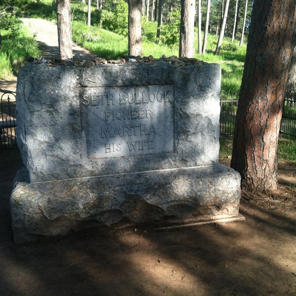 Seth Bullock Grave Cemetery in Deadwood