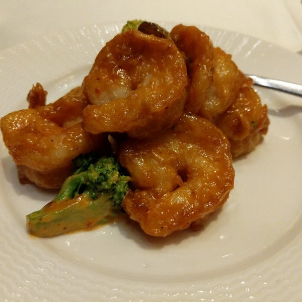 Stir-fried prawns with mala sauce was surprisingly delicious. Prawns has a crisp layer. The mala sauce was a balance of spiciness & creaminess. Would order this again