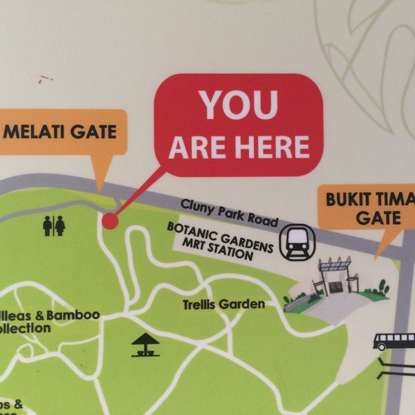 botanic garden mrt map