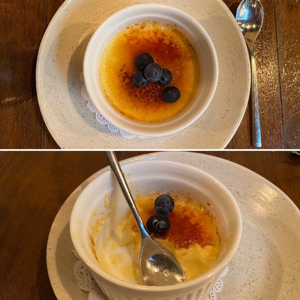 Creme brûlée was light & not overly sweet nor creamy. If you have had a big meal, this serving is just nice to share for 2