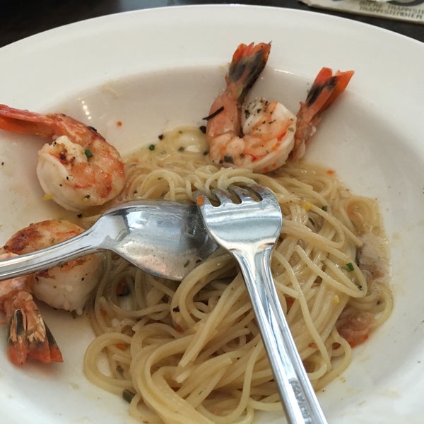 Umami Prawn Capellini. Best. Come on Thursdays for their promotional pasta 1-for-1