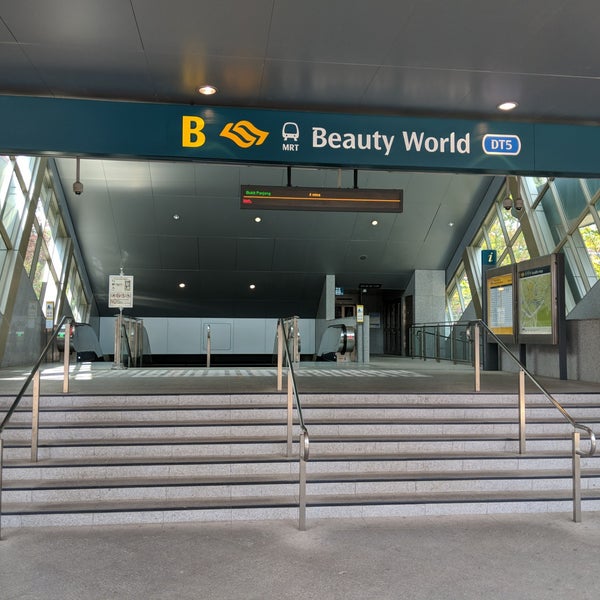 Beauty World Mrt Exit Map Photos At Beauty World Mrt Station (Dt5) - Bukit Timah - 7 Tips
