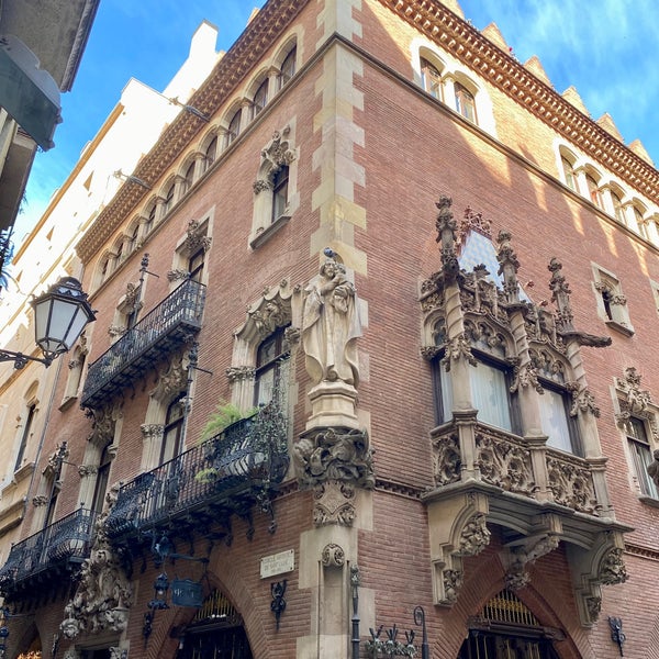 Building an Asset of Natural Cultural Interest. Modernist architecture with mixture of distinct styles (eg. gothic, medieval, modernist elements of Catalan Art-Nouveau). Source: Wikipedia