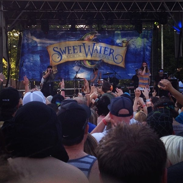 Photo taken at SweetWater 420 Fest by Brandon M. on 4/23/2014
