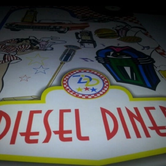 Снимок сделан в Diesel Diner пользователем Eѕяαм İ. 12/10/2012