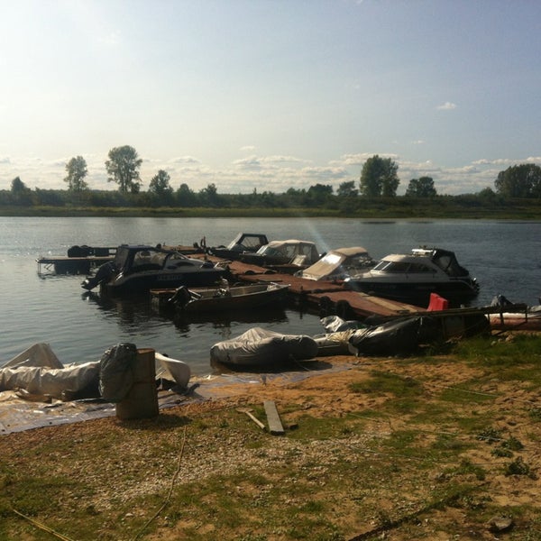 Лодочная станция на Истринском водохранилище