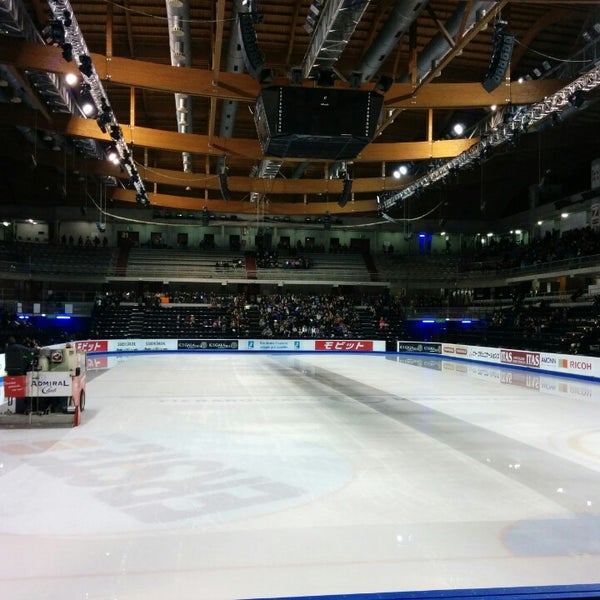 Photo taken at Palaonda Sparkasse Arena by Luca F. on 12/29/2014