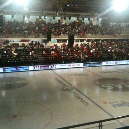 Photo taken at Palaonda Sparkasse Arena by Luca F. on 12/29/2012