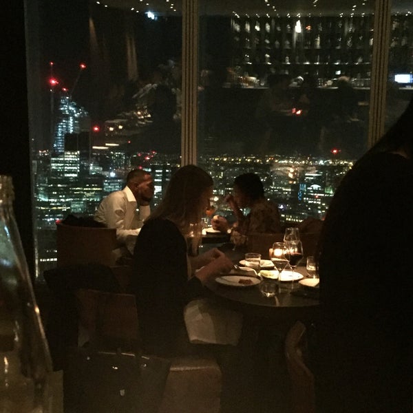 Photo taken at Oblix at The Shard by Sarah L. on 2/11/2018