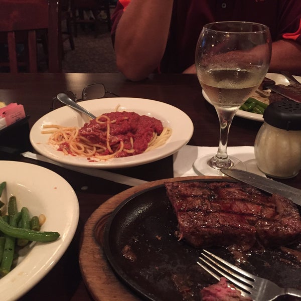 Photo taken at Angelo&#39;s Steak And Pasta by Robin M. on 8/17/2015