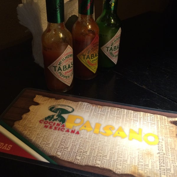 6/15/2014 tarihinde Amanda N.ziyaretçi tarafından Paisano Cocina Mexicana'de çekilen fotoğraf
