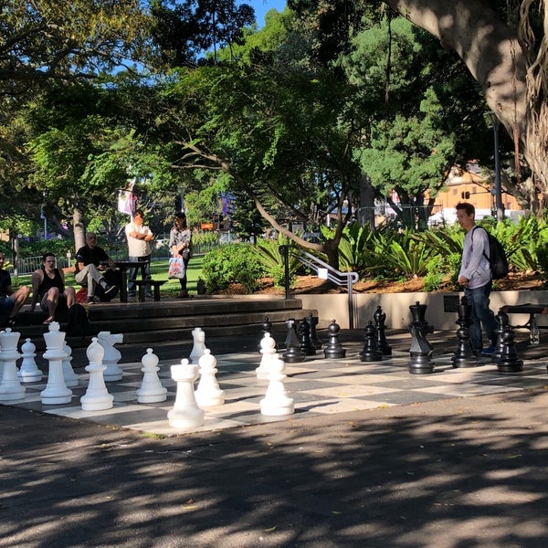 Hyde Park Chess Masters - Installed in 1972, this giant chess board stands  in the Nagoya Gardens of Hyde Park. : r/sydney