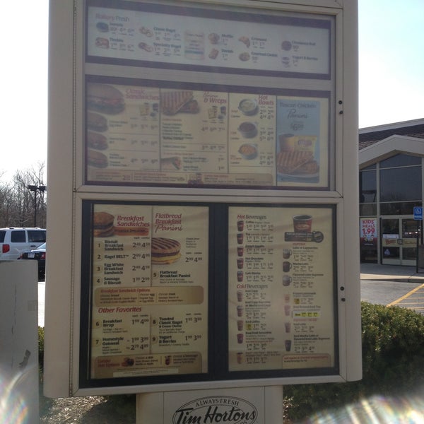 Tim Hortons Coffee Shop in Ypsilanti