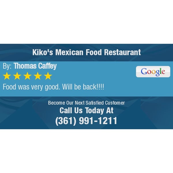 Снимок сделан в Kiko&#39;s Mexican Food Restaurant пользователем Marcus B. 10/24/2019