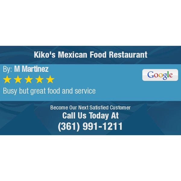 10/20/2019にMarcus B.がKiko&#39;s Mexican Food Restaurantで撮った写真