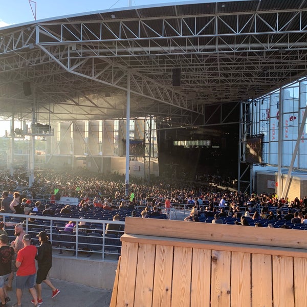 Photo taken at Budweiser Stage by Jesse H. on 8/14/2019