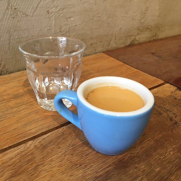 6/3/2019 tarihinde Francisco R.ziyaretçi tarafından Spitfire Coffee'de çekilen fotoğraf