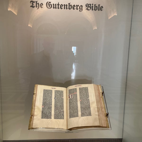 Gutenberg Bible Library Of Congress