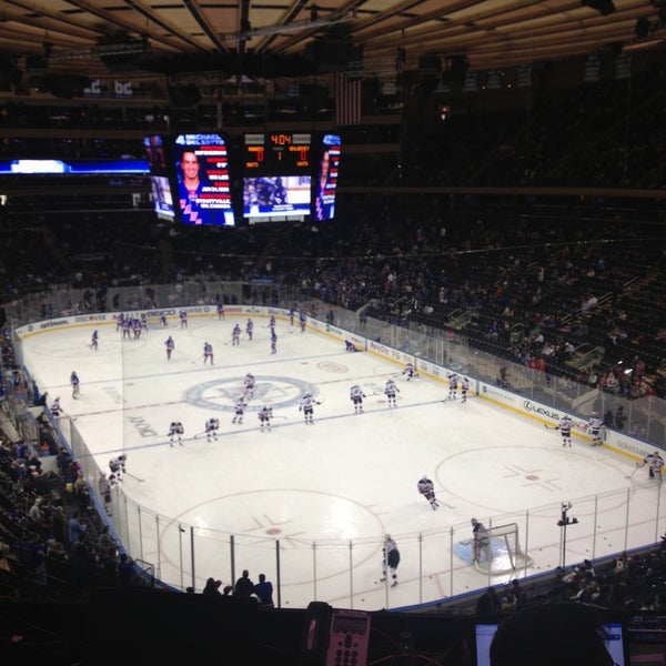 Photo taken at Madison Square Garden by Stefanie on 4/27/2013