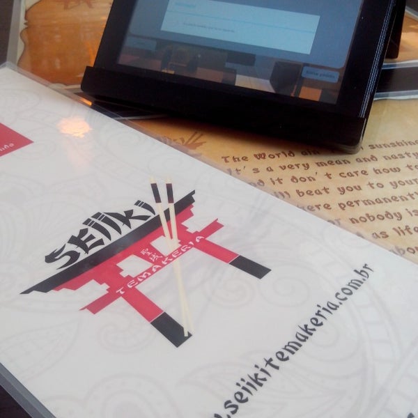 Foto diambil di Seiiki Temakeria &amp; Sushi Bar oleh Tati Z. pada 2/11/2014