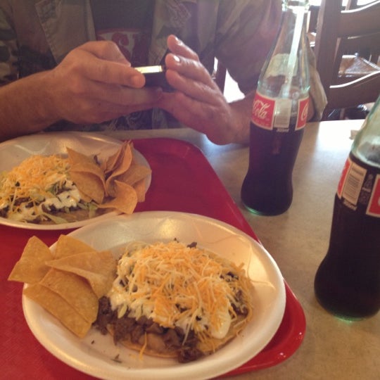 Photo taken at Taco Shop Mexican Grill by Lily on 10/27/2012
