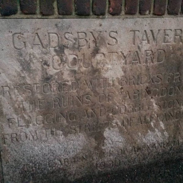 Photo taken at Gadsby&#39;s Tavern Museum by Laura L. on 10/14/2015