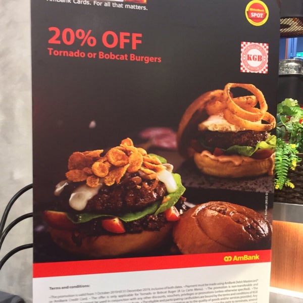 Kgb Killer Gourmet Burger Burger Joint