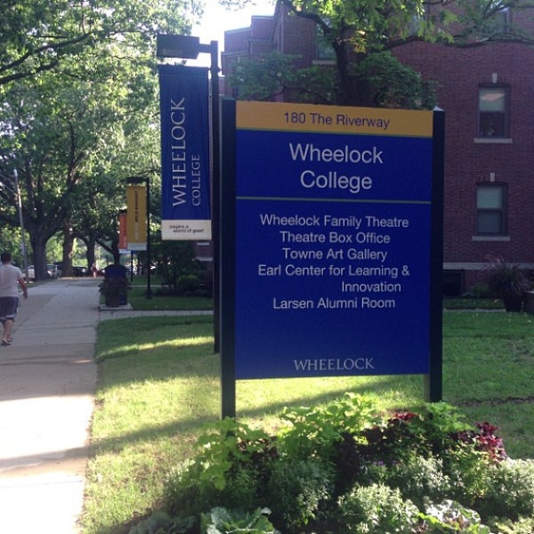 Photo taken at Wheelock College by Wheelock College on 9/3/2013