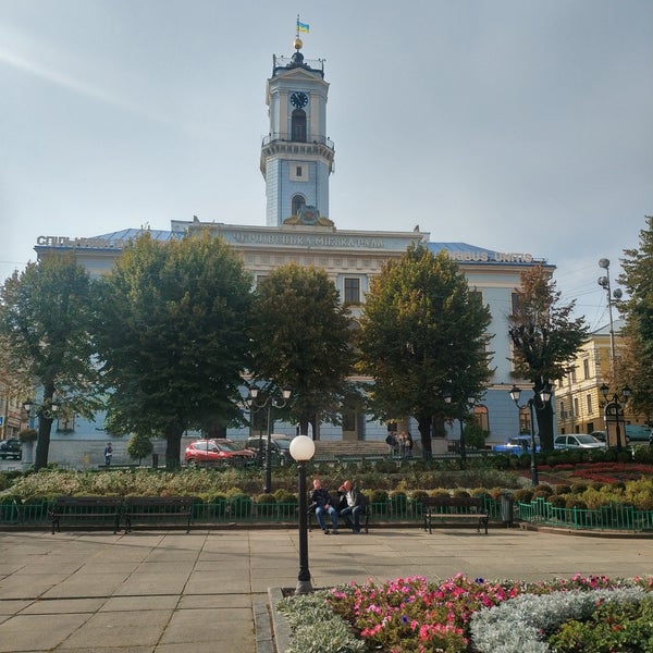 Photo taken at Чернівецька міська рада / Chernivtsi City Council by Gennadiy G. on 9/28/2019
