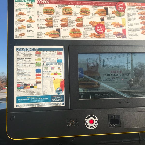 Sonic Drive-in Location Map - Red Lion Data