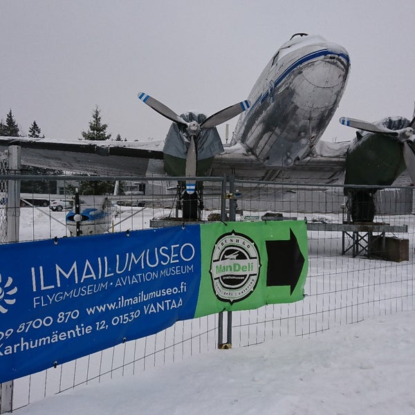 Das Foto wurde bei Suomen Ilmailumuseo / Finnish Aviation Museum von Teemu P. am 3/9/2018 aufgenommen