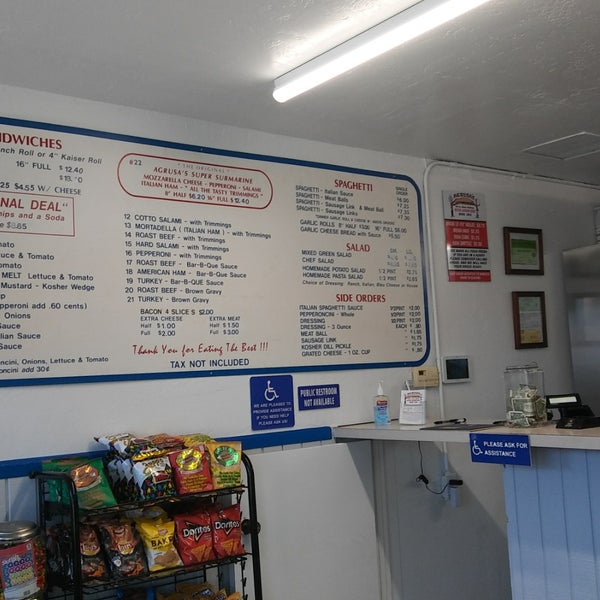 Agrusa's Super Sandwiches Escondido, CA
