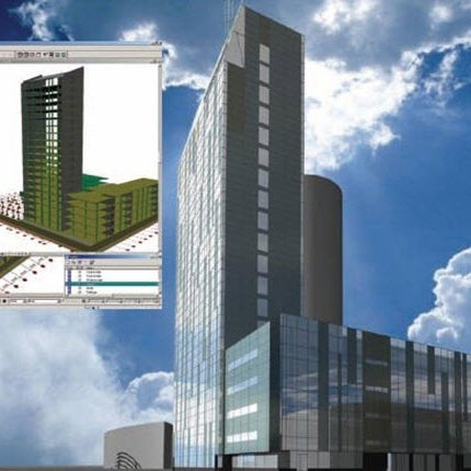 Changed from a 27-story to 20-story building expanding the complex horizontally to allow the lower floors to accommodate the most heavily visited departments, thanks to 3d visualization during design