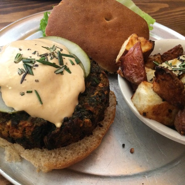 The Amazing Kale Burger Evanston, IL